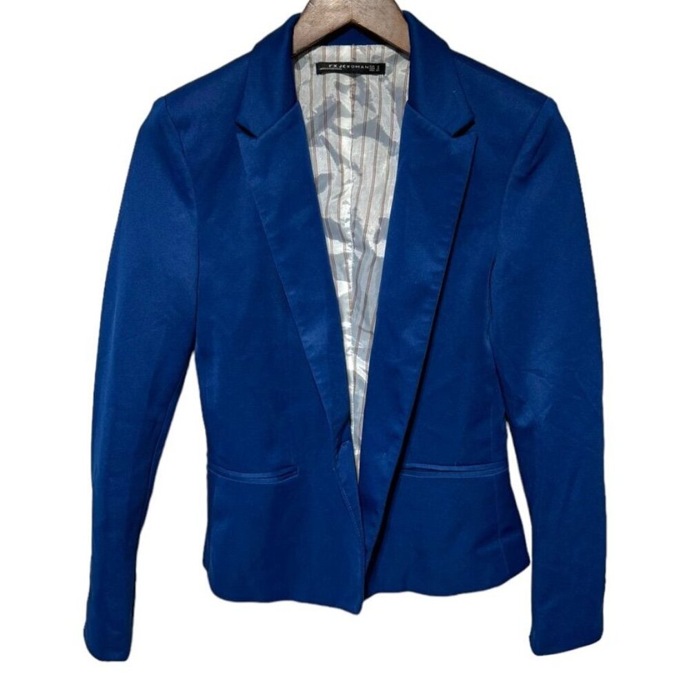 FXJC Blue Blazer Size Small Blue